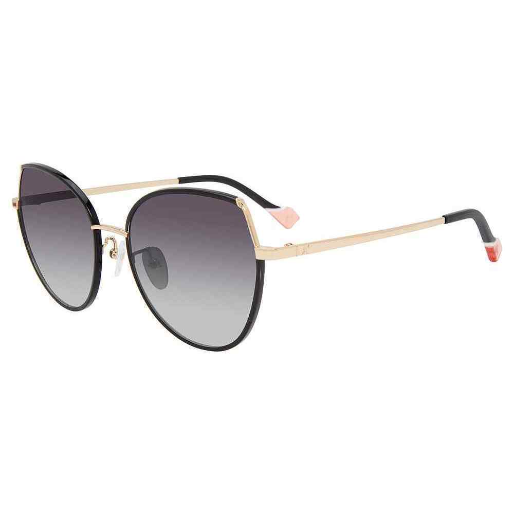 YALEA SUN SYA026 Sunglasses BLACK-0300 56mm